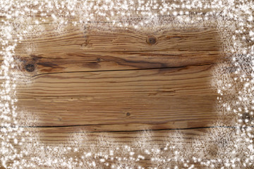 Holzstern Weihnachten