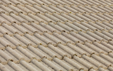 Brown tiles roof texture architecture background