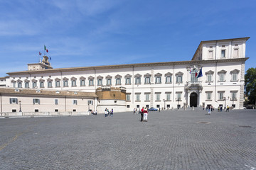 Naklejka premium Quirinal's square