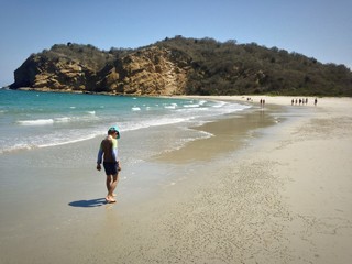 Niño en la playa