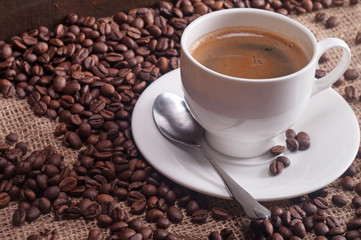 hot coffee