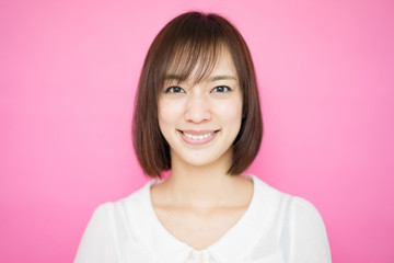 Fototapeta premium 笑顔の女性