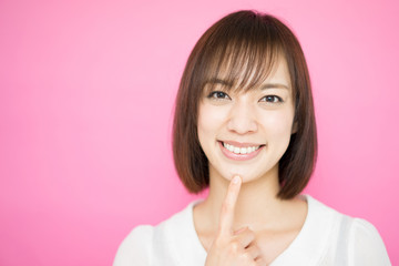Fototapeta premium 考える女性