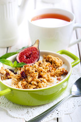 Homemade granola