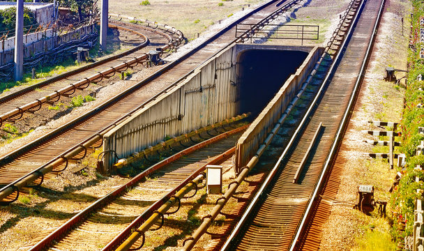 Railroad tunnel