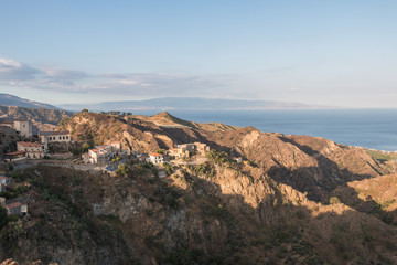 Naklejka premium Coastal landscape