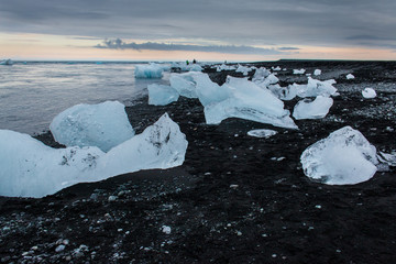 Islande Iceberg au lac de Jökulsárlón © Thierry Lubar