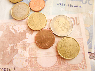 pièces billet euro