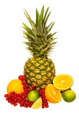 Fototapeta na wymiar Obst und Früchte