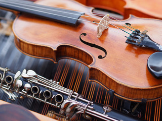 Violin and clarinet