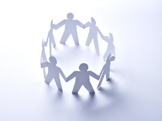 paper people community unity togetherness