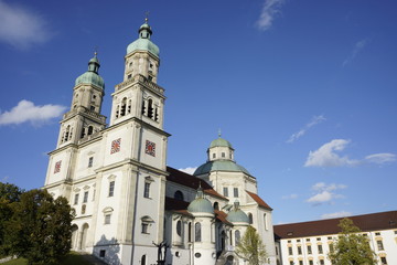 Fototapeta na wymiar Basilika St. Lorenz in Kempten (Allgäu),Deutschland