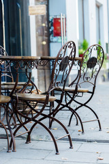 outdoor cafe