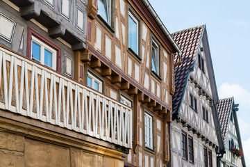 Obraz premium Half timbered houses