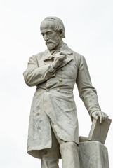 Statua di Giuseppe Mazzini, risorgimento, Pisa