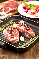 steak fleisch vorbereitung