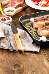 steak fleisch vorbereitung