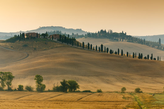 Sunrise in Tuscany