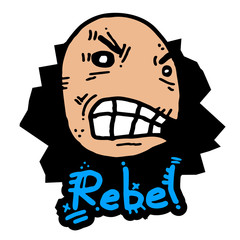 Rebel puppet