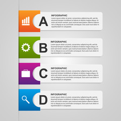 Design paper banners for business.
