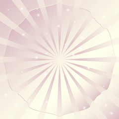 Obraz premium Radial vector background retro.