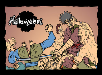 Comic halloween