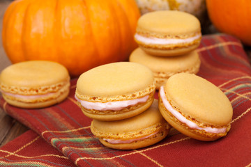 Pumpkin Macaroons