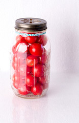 Cherry Tomatos In a Jar