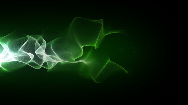 Electric Fire Green Side View