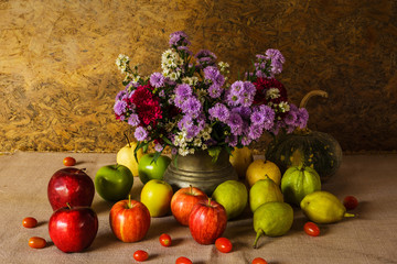 Obraz na płótnie Canvas Still life with Fruits.