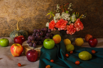Still life with Fruits.