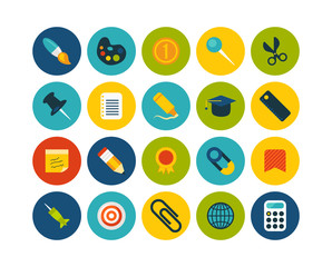 Flat icons set 2
