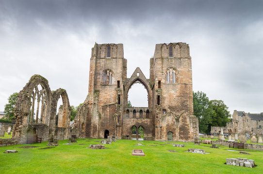 Medieval Cathedral Of Elgin