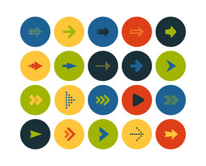 Flat icons set 28