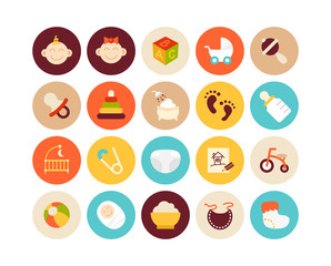 Flat icons set 27