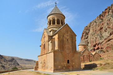 Fototapeta na wymiar Армения, монастырь Нораванк, церковь Сурб Аствацацин