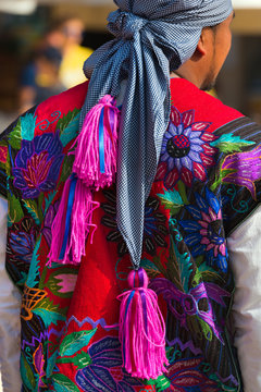 Mexican Dress - Zinacantan Chiapas Mexico