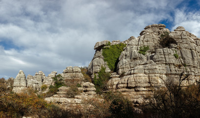 Fototapeta na wymiar El Torcal National Park