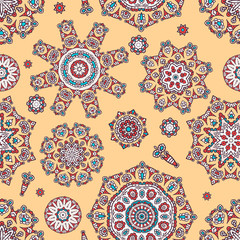 Indian floral pattern