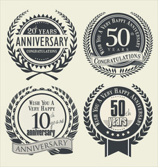 Anniversary laurel wreath