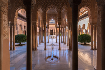 Alhambra palace - obrazy, fototapety, plakaty