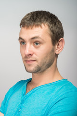 Obraz premium Young successful smiling man