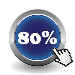 80 PERCENT ICON
