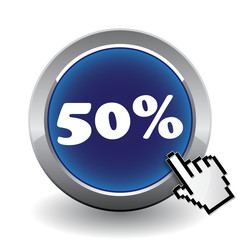 50 PERCENT ICON