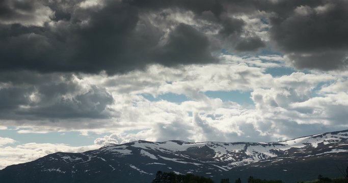 4K, Time Lapse of Andalsnes landscape, Norway
