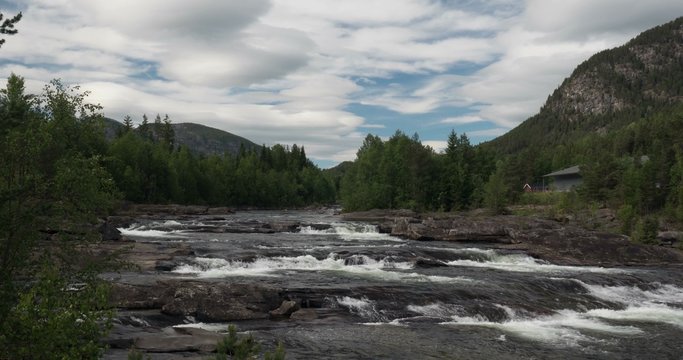 4K, Time Lapse of Buskerud landscape, Norway