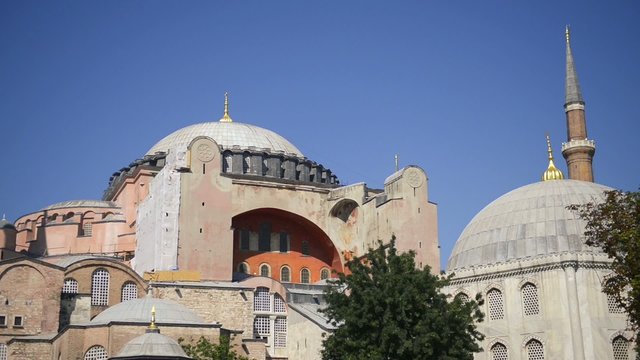 Hagia Sophia (Saint Sophia) in Istanbul, Turkey