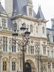 Fototapeta na wymiar the City Hall of Paris