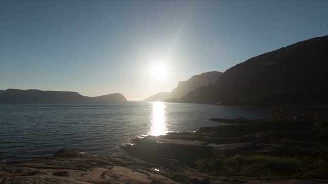 1080p, Time Lapse of Rutledalen landscape, Norway