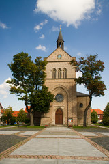 Fototapeta na wymiar Kirche in Hasselfelde